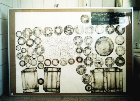 Foto von einem Materialdruck