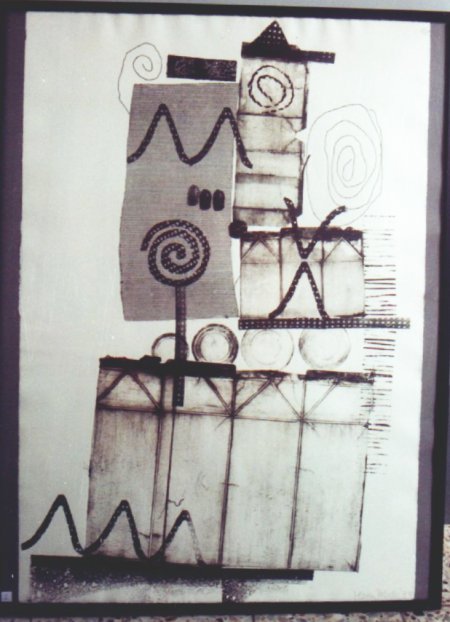 Foto von einem Materialdruck